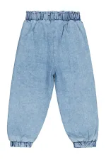 Girl's Trousers Jeans 2-5 Years Ice Blue - Package