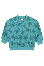Bebek Sweatshirt 0-24 Ay Petrol - Paket