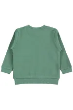 Bebek Sweatshirt 0-24 Ay Haki - Paket