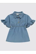 Ensemble body et robe bébé 0-24 mois bleu - Emballage