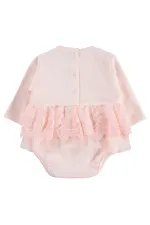 Bebek Çıtçıtlı Badi 0-24 Ay Somon - Paket