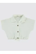 Chemise écru pour fille de 2 à 5 ans - Emballage civil