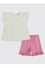 Girls' Suit 2-5 Years Old Ecru - Package