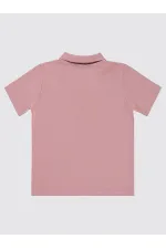 Erkek Çocuk Tişört 6-9 Yaş Gül Kurusu - Paket