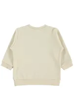 Sweat-shirt bébé 0-24 mois ivoire - Emballage