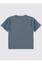 Boys T-Shirt 6-9 Years Indigo - Package
