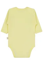 Baby Snap Bodysuit 0-24 Months Yellow - Pack