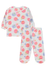 Bebek Pijama Takımı 0-24 Ay Ekru - Paket