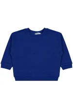 Erkek Çocuk Sweatshirt 2-5 Yaş Saks - Paket