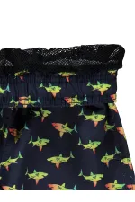 Erkek Çocuk Deniz Şort 6-9 Yaş Lacivert - Paket