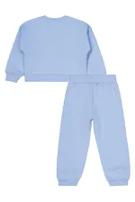 Girls Tracksuit Set 2-5 Years Old Light Blue - Package