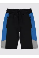 Erkek Çocuk Kapri 10-13 Yaş Siyah - Paket