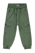 Kız Çocuk Pantolon 2-5 Yaş Haki - Paket