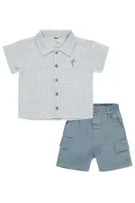 Bebek Takım 0-24 Ay Ekru - Paket