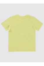 T-shirt garçon 6-9 ans jaune clair - Emballage