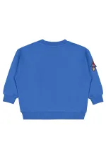 Erkek Çocuk Sweatshirt 2-5 Yaş Saks - Paket