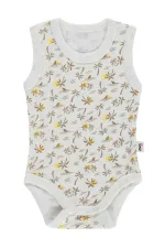 Baby Snap Bodysuit 0-24 Months, Ecru - Package Baby Snap Bodysuit 0-24 Months, Ecru - Package