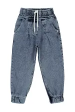 Pantalon bleu glacier pour fille (2-5 ans) - Lot