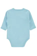 Body bébé à boutons-pression bleu 0-24 mois - Emballage