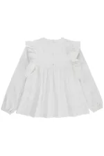 T-shirt fille, 10-13 ans, blanc cassé - Emballage