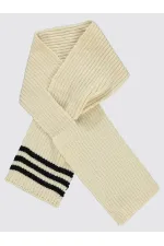 Erkek Çocuk Atkı Bere Eldiven Setleri 6-9 Yaş Beyaz - Paket