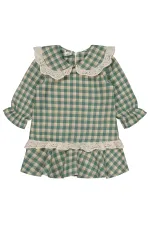 Bebek Jile ve Elbise 0-24 Ay Çağla Yeşili - Paket