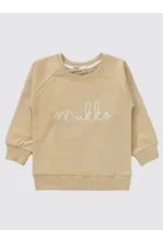 Girls Tracksuit Set 2-5 Years Old Oat Milk - Package