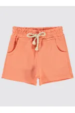 Bebek Şort 0-24 Ay Şeftali - Paket