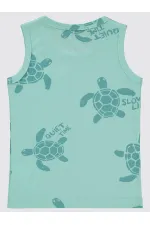 Boys T-Shirt 2-5 Years Turquoise - Package