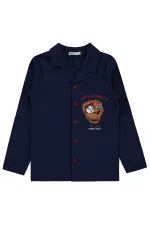 Boys' Pajama Set, Ages 6-9, Navy Blue - Pack