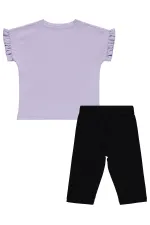 Kız Çocuk Takım 2-5 Yaş Lila - Paket