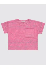 Girl's T-Shirt 10-13 Years Old Sweet Pink - Package