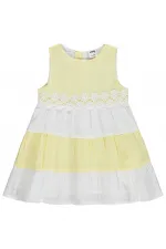 Bebek Jile ve Elbise 0-24 Ay Sarı - Paket