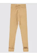 Girls' Tights 6-9 Years Beige - Package