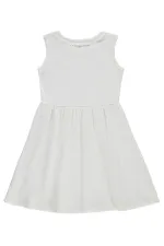 Girls' Jumpsuit and Dress, Ages 6-9, Off-White - Package