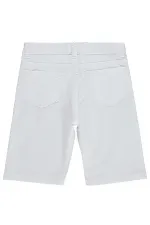 Pantalon Capri garçon, 10-13 ans, blanc cassé - Emballage Pantalon Capri garçon, 10-13 ans, blanc cassé - Emballage
