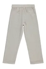Boys' Trousers, Ages 6-9, Beige - Pack
