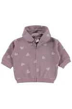 Gilet bébé lilas 0-24 mois - Lot