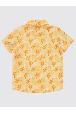 Erkek Çocuk Gömlek 10-13 Yaş Oranj - Paket