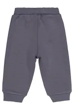 Bebek Eşofman Altı 0-24 Ay Koyu Gri - Paket