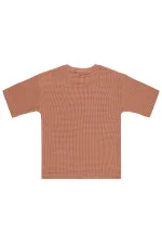 T-shirt garçon, 10-13 ans, saumon foncé - Lot T-shirt garçon, 10-13 ans, saumon foncé - Lot