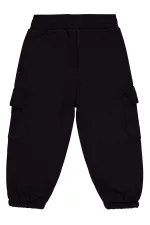 Bas de survêtement noir pour garçon de 2 à 5 ans - Lot