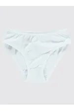 Culottes pour fille de 2 à 9 ans, blanc-lilas - Paquet