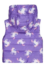 Kız Çocuk Yelek 2-5 Yaş Mor - Paket