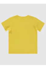 Boys T-Shirt 6-9 Years Yellow - Package