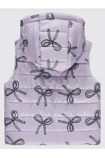 Kız Çocuk Yelek 2-5 Yaş Nazik Lavanta - Paket