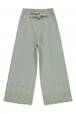 Kız Çocuk Pantolon 10-13 Yaş Çağla Yeşili - Paket