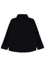 Boys' Shirt, Ages 10-13, Black - Pack