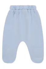 Combinaison bébé simple pour bébé de 0 à 24 mois, bleue - Emballage