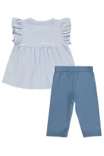 Ensemble d'équipe pour filles 2-5 ans Bleu clair - Emballage